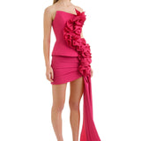 ELIYA THE LABEL (pink) Tara frill skirt set
