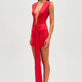 MISHA (red) Jennifer Cupro mini