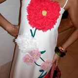 ELLIATT (white floral) Buttercup maxi