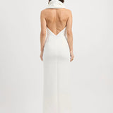 TOJHA (white) odora halter maxi