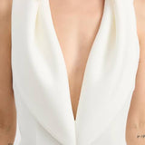 TOJHA (white) odora halter maxi