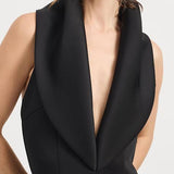 TOJHA (black) odora halter maxi