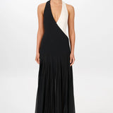 JEFRESEI (black/white) Lara halter maxi