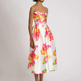 ELIYA THE LABEL (floral) Elis midi