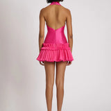 ELIYA THE LABEL (pink) Aisha halter mini