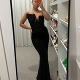 CHRISTOPHER ESBER (black lace) Salacia maxi