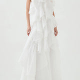 AJE (white) Pandorea halter neck maxi