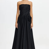 ACLER (black) Hawford corset maxi