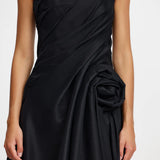 ACLER (black) Hawford corset maxi