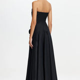 ACLER (black) Hawford corset maxi