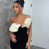 RACHEL GILBERT (black/white) Lavina mini