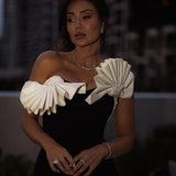RACHEL GILBERT (black/white) Lavina mini