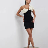 RACHEL GILBERT (black/white) Lavina mini