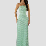 VALENTINE COUTURE (mint) Paros scaled Gown