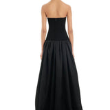 ELIYA THE LABEL (black) Frances corset gown
