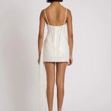 ELIYA THE LABEL (white) Elvira sequin mini