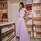 ELLIATT (lilac) Marissa one shoulder gown