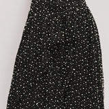 AJE (black/pearl) Regina bubble hem maxi