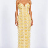 JEFRESEI (yellow) Jasmine maxi
