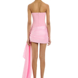 ELIYA THE LABEL (pink) Midina strapless bow mini