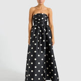 PASDUCHAS (black) Dottie Strapless Midi