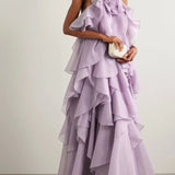 AJE (purple) Pandorea halter neck maxi