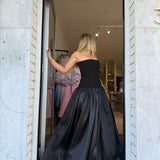 ELIYA THE LABEL (black) Frances corset gown