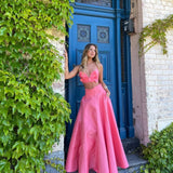 ACLER (pink) Isla bralette and skirt set