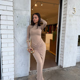 EFFIE KATS (tan) Kayson skirt set