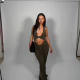 CHRISTOPHER ESBER (Green) Vivenda Maxi Knot Open Tummy