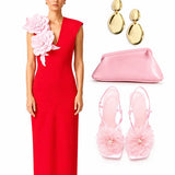 ELLIATT (pink/red) Zahara flower maxi
