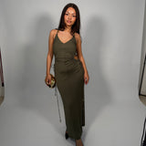MANNING CARTELL (khaki) Turning In Chains midi