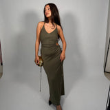 MANNING CARTELL (khaki) Turning In Chains midi