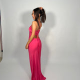 MANNING CARTELL (pink) Time to Shine silk slip gown