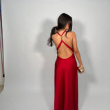 MANNING CARTELL Charmed Cowl Slip Dress (red)