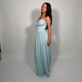 HOUSE OF CB (baby blue) Marcella Stratosphere