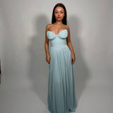 HOUSE OF CB (baby blue) Marcella Stratosphere