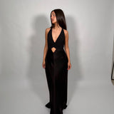 BEC AND BRIDGE (black) Julieta v-neck maxi