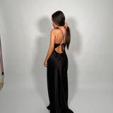 BEC AND BRIDGE (black) Julieta v-neck maxi