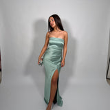 BEC AND BRIDGE (aqua) Dreamer strapless maxi
