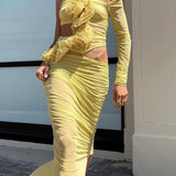 BEC AND BRIDGE (yellow) spiral crush asym maxi