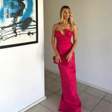 RACHEL GILBERT (Red/Pink) Cheri Gown