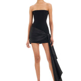 ELIYA THE LABEL (black) Midina strapless bow mini