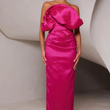 ELLE ZEITOUNE (pink) Miles strapless midi