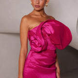ELLE ZEITOUNE (pink) Miles strapless midi