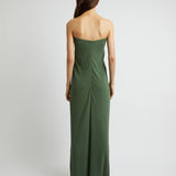 Christopher Esber (green) Palm gown
