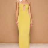 SONYA (yellow) Vincenza Stone Midi