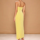 SONYA (yellow) Vincenza Stone Midi