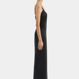 SIR THE LABEL (black) Sonora silk midi