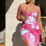 WITH HARPER LU (pink) Valentina floral maxi
